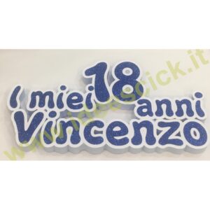 Cake Topper in legno 15x20-20x30  personalizzabile