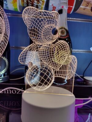 LAMPADA LED 3D VARI SOGGETTI