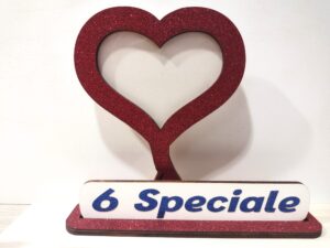 CUORE PORTA FOTO 6 SPECIALE