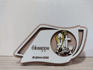 ICONA IN LEGNO VARI SOGGETTI PERSONALIZZATA