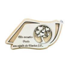 targa maestra personalizzata