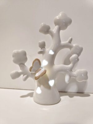 ALBERO CON FARFALLA CON LUCI LED.