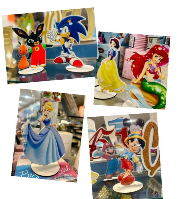 cake topper  personaggio 13 cm.