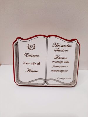 Bomboniera libro laurea