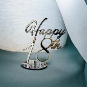 CAKE TOPPER SPECCHIATO