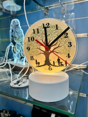 LAMPADA OROLOGIO PERSONALIZZATA